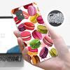 Macaron Ice Cream Cake Doughnut Phone Case For Samsung Galaxy A52 A32 A22 A12 A51 A31 A50S A30S A20S A10S Note 20 Ultra 10 Plus