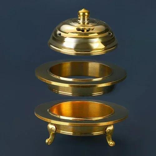 Brązowe naczynia buddyjskie i taoistyczne wykonane z mosiądzu modlitwa rekwizyty zaklęć Laska Berło wazon ofiara