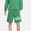 Nike Letter Print Mid-Rise Drawstring Comfortable Sports Casual Shorts Men shorts Peacock White FQ4093-365