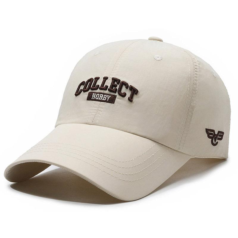 Men Women Cap Summer Quick Dry Cap Mesh Breathable Thin Baseball Cap Outdoor Fishing Sunscreen Hat