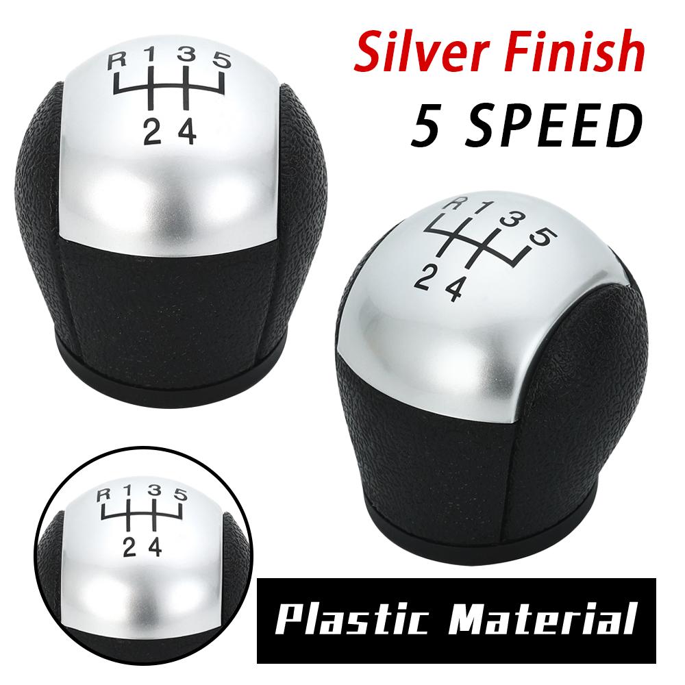 New Product 5/6 Speed Manual For Ford Transit Van MK7 (2006-2014) Automotive Interior Gear Stick Shift Knob Lever Black Sliver