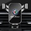 Car Stickers For Alfa Romeo Car Air Vent Clip Mount Gravity Phone Holder Smartphone GPS Bracket For Alfa Romeo Giulia Stelvio Gi