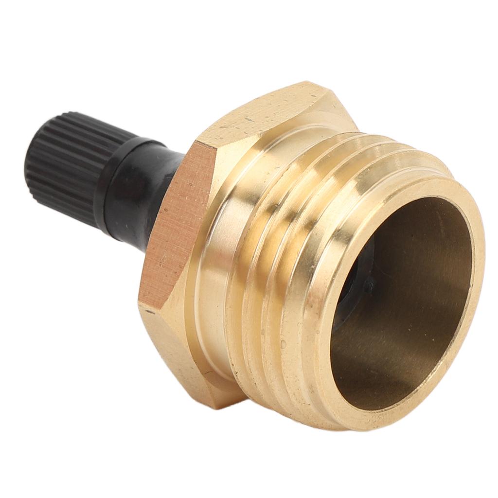 RV Blow Out Plug Brass Winterize Blow Out Adapter Fitting for Motorhome Travel Trailer Water Hose