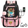 Toy Story 5 Printed Canvas Backpack With Breathable Design For Middle School Students And Travel