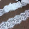 3m X 5cm White Narrow Chantilly Lace, Non-stretch French Eyelash Lace Trim for Sewing, Bra, Underwear, Lingerie, Dress, Garment, Crafting