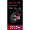 BOYUEDA Q7Pro Skateboard Elettrico 3200W Doppio Motore 52V19Ah Freno a Olio Idraulico Scooter Elettrici per Adulti Fuoristrada Pieghevole EScooters
