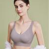 Large Breasts Show Small Traceless Underwear, Women's Full Cup Anti-sagging, Double Breasts, Large Size Bra, Thin Lifting, Breathable and Comfortable