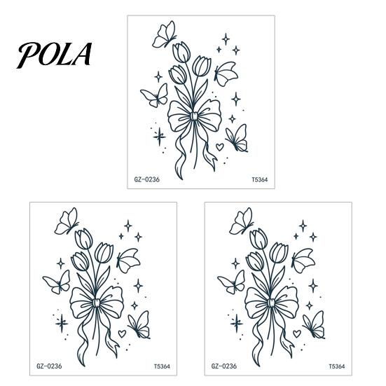 3 Pezzi Adesivi Tatuaggio Impermeabili per Uomo Donna, Viso Corpo Braccio Petto Spalla Coscia Vita Tatuaggio Temporaneo Decalcomania, Tatuaggio Finto Body Art a Lunga Durata
