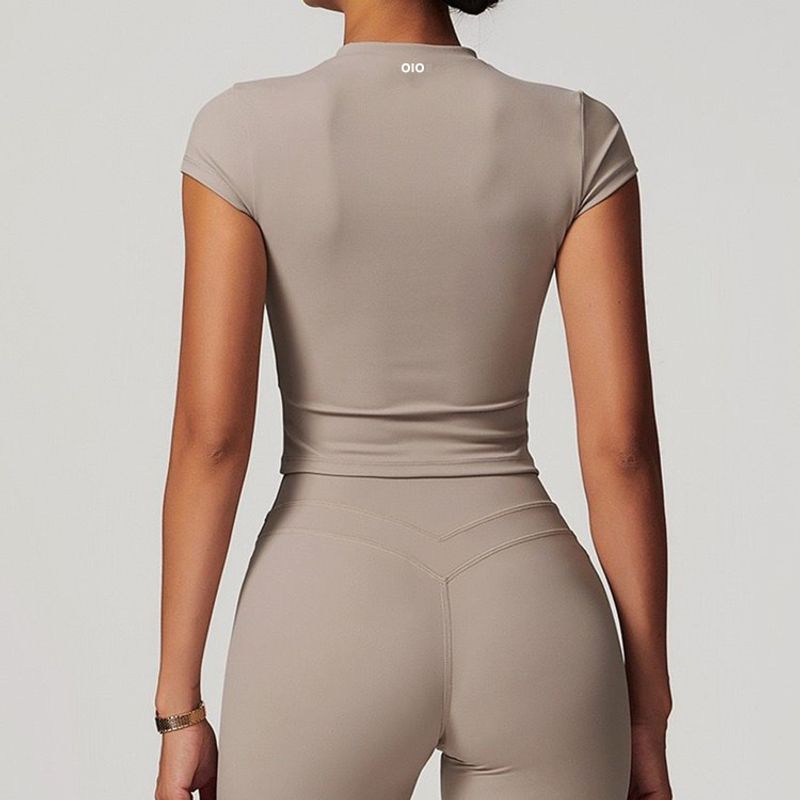 Oiob Three Points Buttock Lifting Yoga Shorts Women's High Waist Slimming Nude Feel Running Fitness Tight Jump Rope Sports Pants