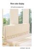New Style All-Season Cotton-Linen Bedside Skirt Cover - Non-Slip, Luxurious & Light