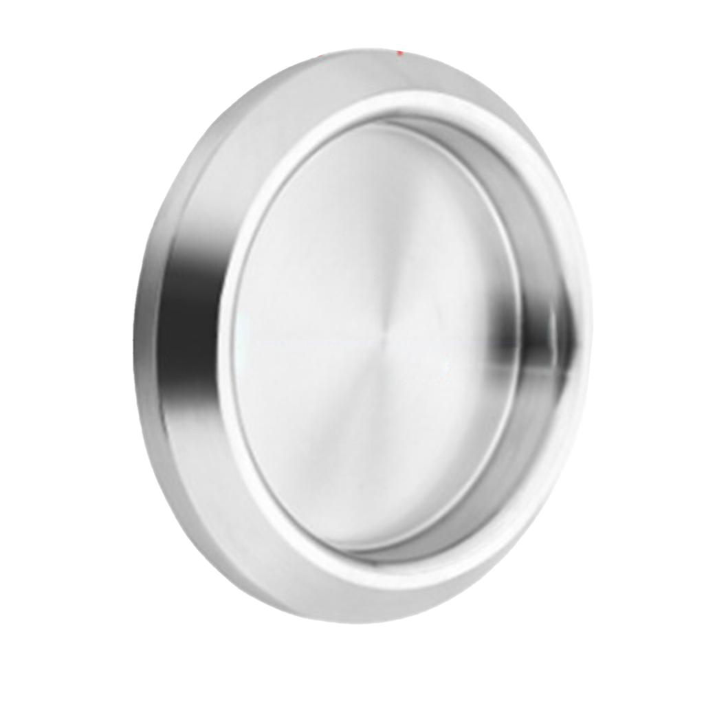Stainless Steel Hidden-Cabinet Knobs And Handles Round Recessed Cupboard Pulls Concealed Door Drawer Furniture Handles