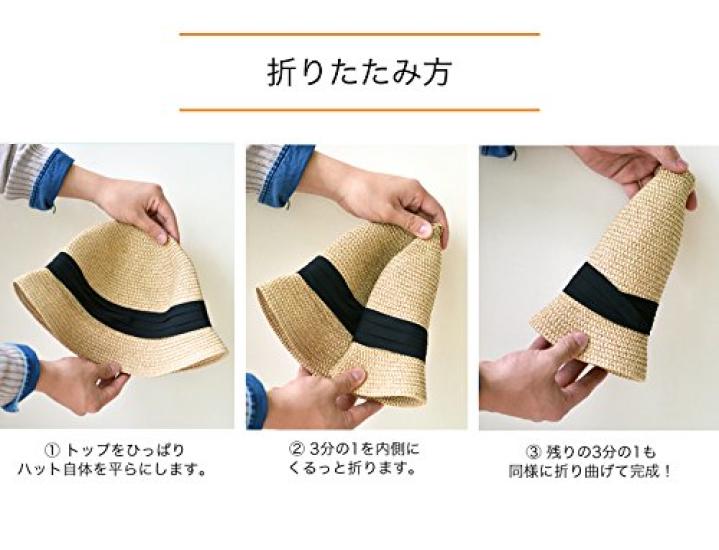 Nakota Paper and Straw UV Plus UV Mixed Burgundy Hat, Men's Women's Hat, Foldable, Protection, Spring/Summer, Size, Kids', Ribbon, Protection, Paper,