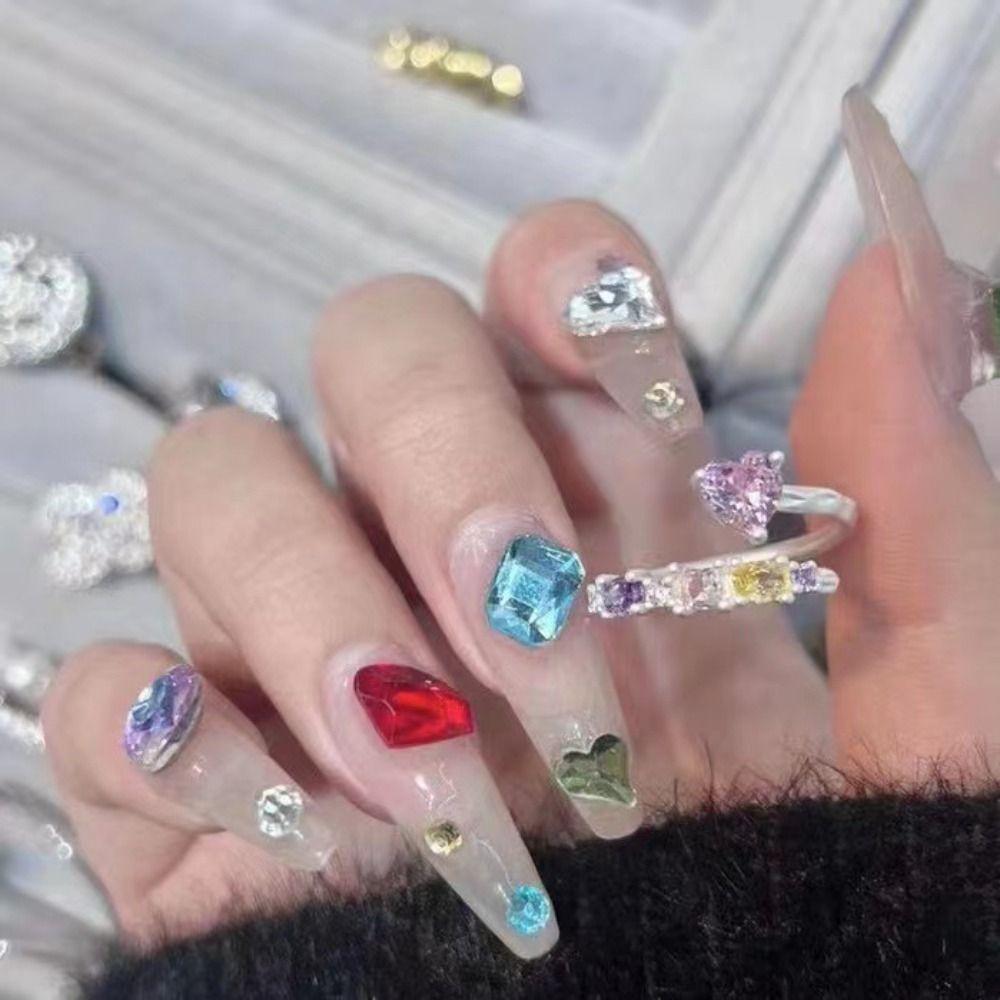 

Открытие Регулируемая Панк Звезда Корейский Стиль Кольцо Воздушный Шар Щенок Кольцо Женские Ювелирные Изделия Хрустальное Сердце Кольцо