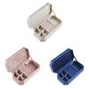 Velvet Travel Jewelry Organizer With Multi Compartment Storage For Home And Travel Use