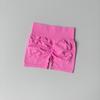 Fashion Peach Hip Lifting Sport Shorts Women's High Waist Abdominal-Shaping Slimming Running Training Hip-Showing Quick-Drying Three-Point Tights
