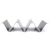 Stainless Steel Taco Holder Rack Stand Wave Shape Tray Kitchen Cooking Tool Sale Goods