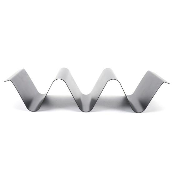 Stainless Steel Taco Holder Rack Stand Wave Shape Tray Kitchen Cooking Tool Sale Goods