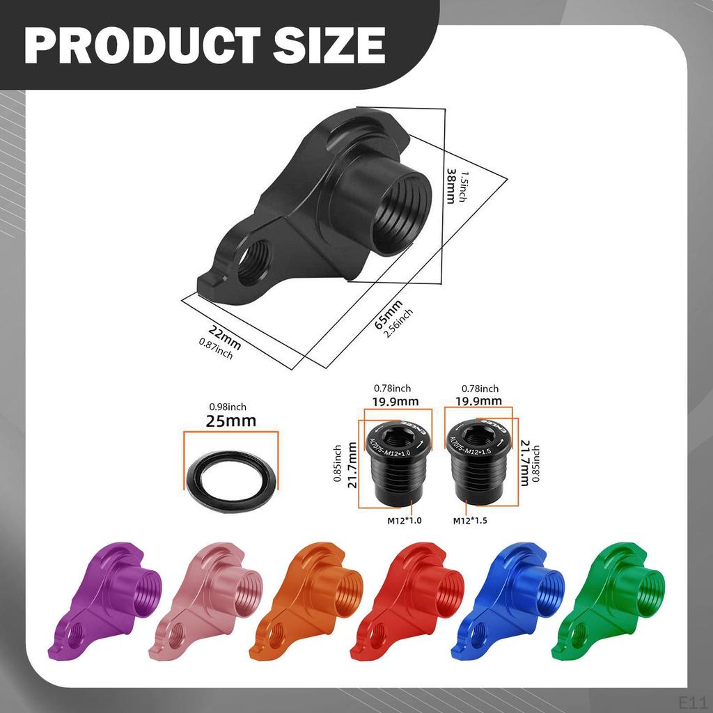 Fahrrad Schaltauge Hinterradaufhängung einfach zu installieren Ersetzt Fahrradzubehör für Mountain
