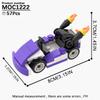 MOOXI MOC Mecha Car Motorcycle Bricks Vehicle Game Anime Compatible Figures Building Blocks Adult Toys For Children Friends Gift