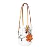 Dior Tasche [Maßgeschneiderte Kosmetiktasche] Leinwand Orangenblüte Weiß Nische Trendy High-End Niedlich Einfach Mode Vielseitig Exquisit Polyesterfaser Tragbar