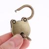 1/3 Sets Diary Hardware Locks Mini Bear Head Lock Antique Alloy Keys Padlocks Old Vintage Bear Padlock For Boxes Luggage Bags