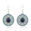Sunflower Bohemian Ethnic-Style Alloy Earrings for Women