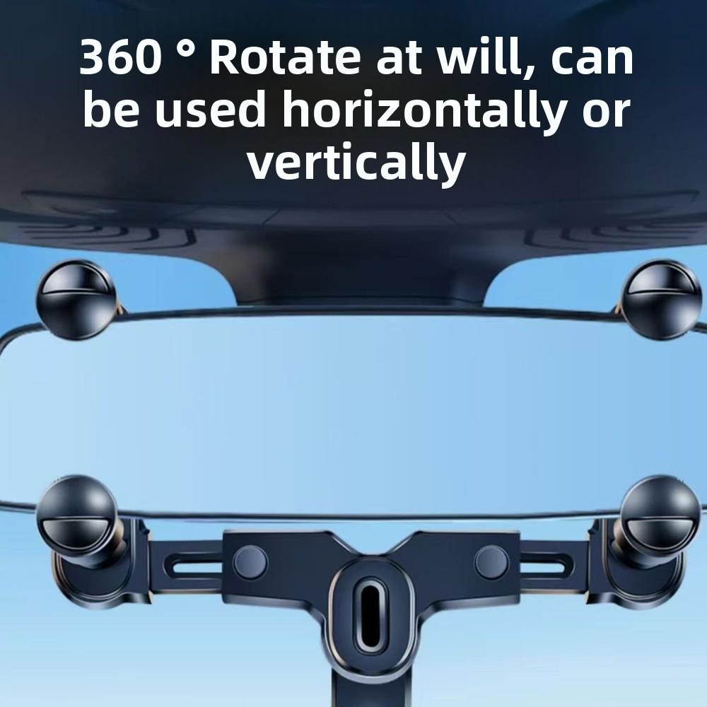 Rotating Rearview Mirror Phone Holder Adjustable Car Mobile Phone Holder Car Mount Stand Car