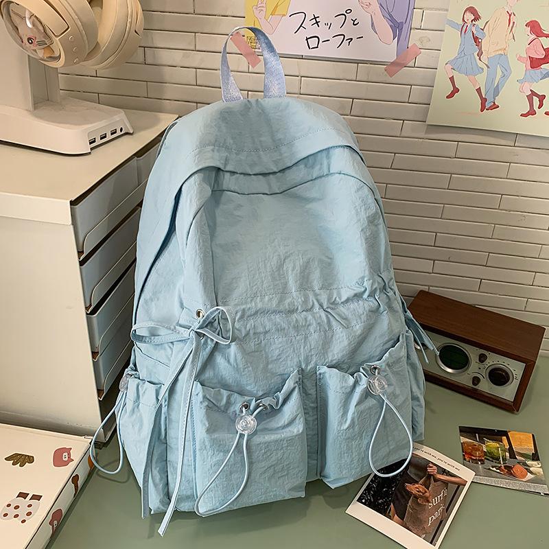 Student Skolväska Dam Utomhus Reseryggsäck Stor Kapacitet Ryggsäck