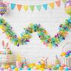 2M Easter Tinsel Garlands Glitter Hanging Ornament DIY Wreath Decoration  Restaurant Store