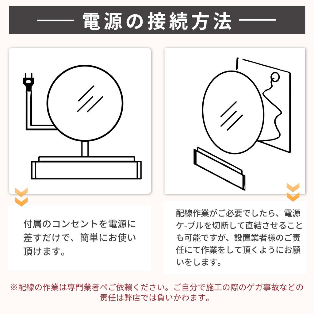 Bacoer Wand-Waschtisch Warmweiß Einstellbare Farbtemperatur Spiegel, LED, Montiert, Beleuchtet, Spiegel, Badezimmer, Waschbecken, Stilvoll, LED, 3000-6000K (60CM60CM)