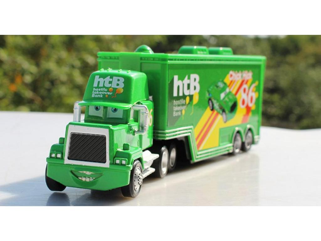 Mack Truck & Race Car Alloy Toy Set for Kids