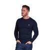 Raging Bull Mens Classic Knitted Crew Neck Jumper
