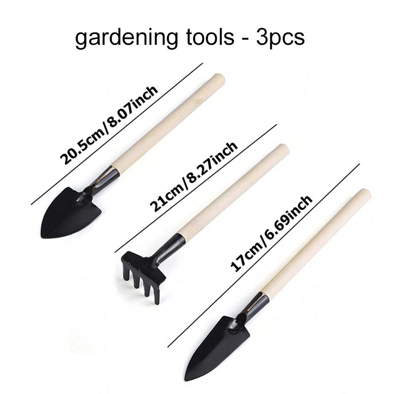 Mini Gardening Tool Set Label Board Plastic Garden Plants Household Succulent Potted Plant Cultivation Drilling Sowing TMZ