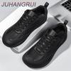 Unisex Barefoot Široké Špičky Tenisky Nulový Sklon Minimalistické Ležérní Boty Protiskluzové Šněrovací Tenisky na Chůzi Retro Univerzální Tenisky