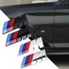 1PCS ABS Car Fender Side Emblem Rear Trunk Badge M Logo Sticker For M M3 M5 M6 E46 E90 F30 G20 E36 E34 G20 G30 Accessories Xj2