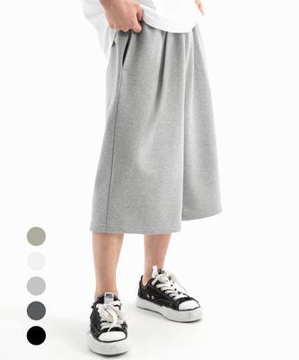 UNIONSTUDIO Single-Pleat Bermuda Sweatpants ( 4 Colors )