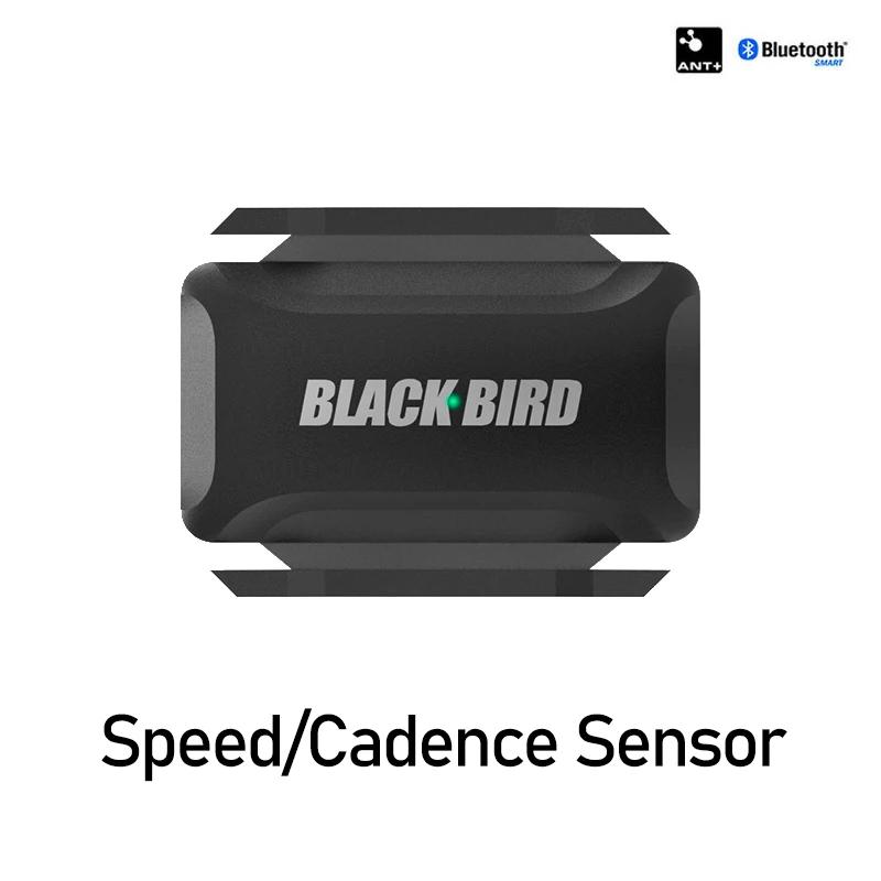 

Black Bird Heart Rate Cadence Sensor Speed Speedometer ANT+ Bluetooth 5.0 Compatible with Garmin IGP Bryton Bike Computer CS1