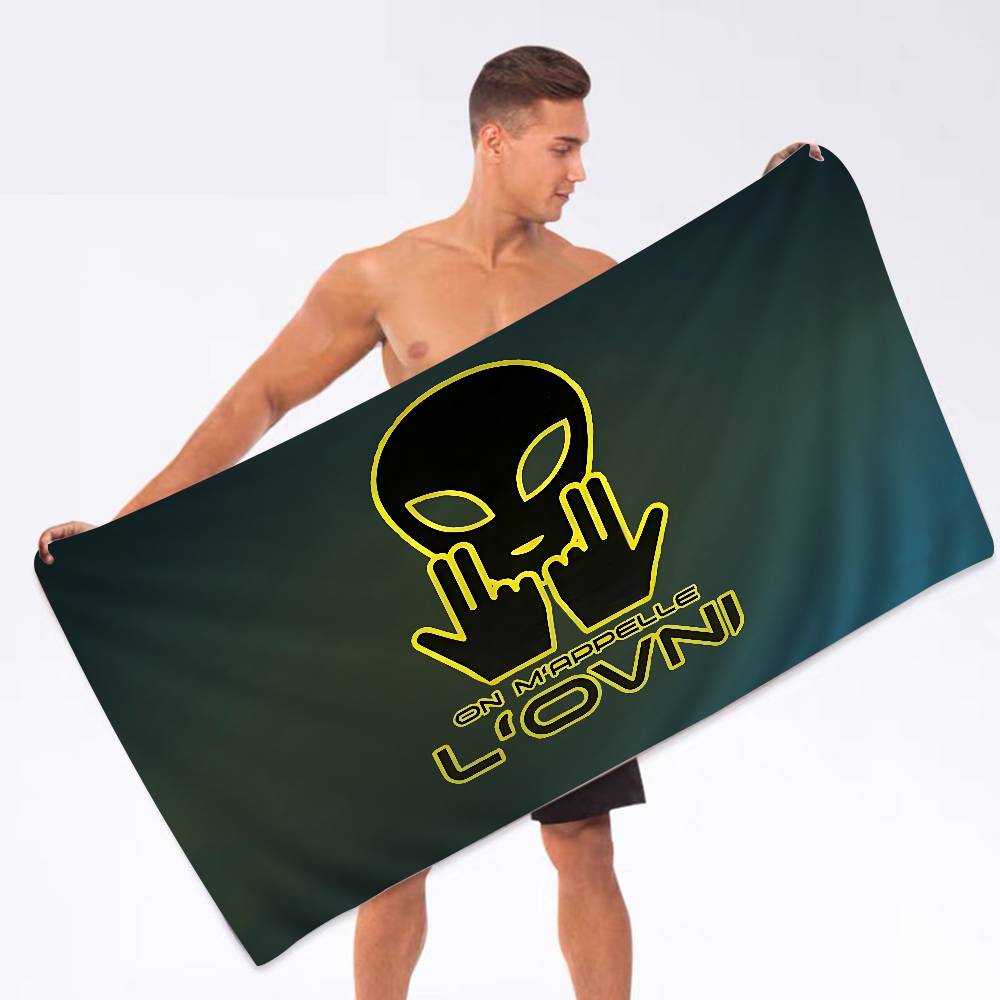 Jul Album Music Anime Beach Swimming Towel Soft Absorbent Washcloth Children's Gifts for Kids Travel Camping Gym