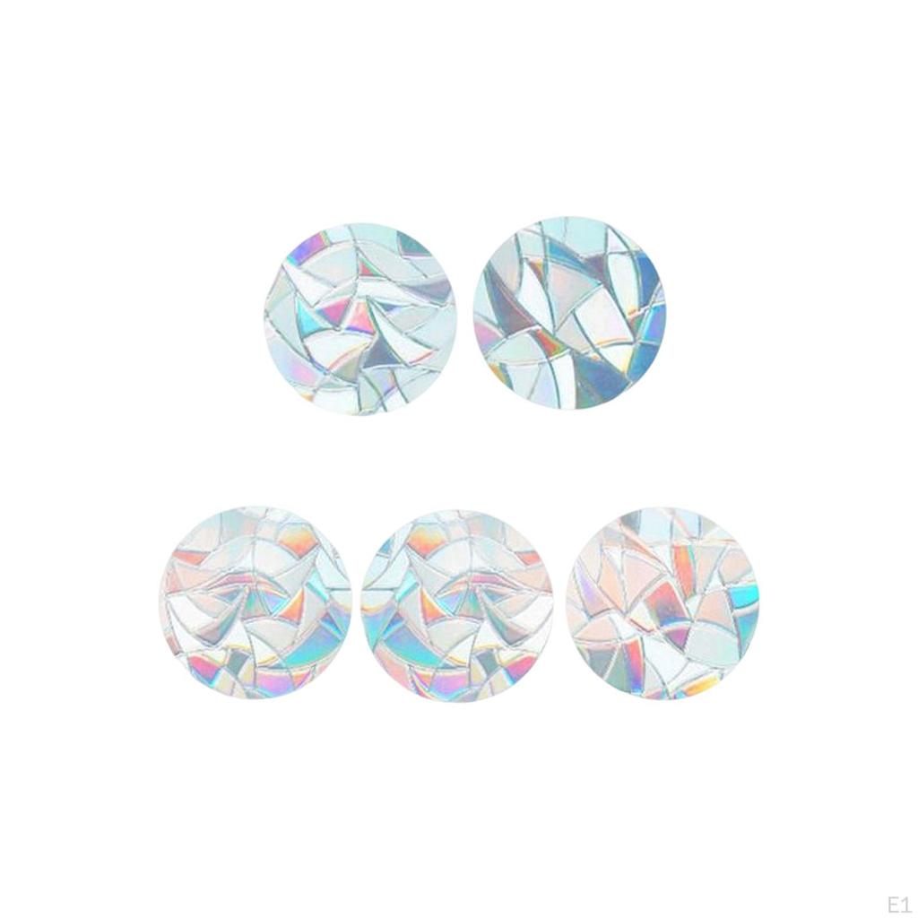 Colorful Glass Decals for a Whimsical Touch - Infuse Your Windows with Burst of Color Using These