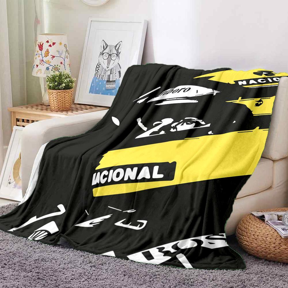 Ayrton Senna Decke, Hohe Qualität, Bequem für alle Jahreszeiten, Heimdekoration, Wärme und Komfort