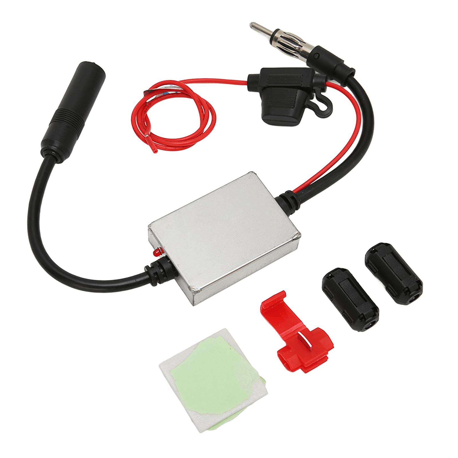 

Автомобильная стереосистема FM-радио Антенна Усилитель сигнала антенны Усилитель сигнала Универсальный автомобильный лодочный автомобильный антенный усилитель сигнала