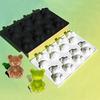 Bear Shaped Silicone Mousse Mold Reusable Baking Mold for Cakes Desserts Heat Resistant Non-Stick & Easy Clean Baking Mold for Home Bakers & Sweet