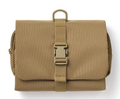 MUJI Polyester Hanging Case with Detachable 12 X 18 X 83458225 Pouch, Beige, 4.5 Cm,