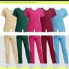 Women's Breathable Sweat-Absorbent Scrub Suit for Oral Hospital 