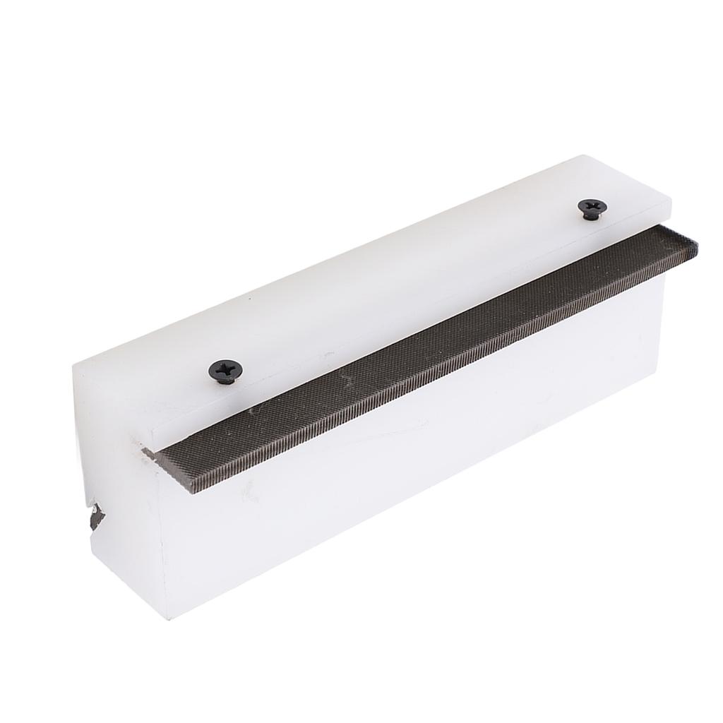 Guitar Fret Sanding Tool Plastic Metal High Efficiency Fret Polishing Beveling File for Bass Banjo