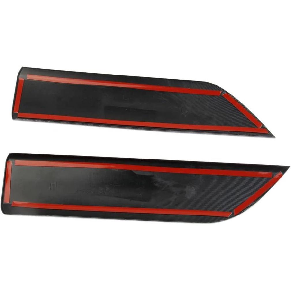 Carbon Fiber Inner Door Handrail Handle Cover Trim for 2019-2026 Chevy Silverado 1500/GMC Sierra 1500 for 2020-2026 Sierra/Silverado 2500 3500 HD