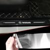 4 Stuks Auto Drempelbeschermer Transparant Decoratief Embleem 3D Sticker Voor Nissan Nismo Tiida Teana ALTIMA SYLPHY MURANO KICKS QASHQAI GTR