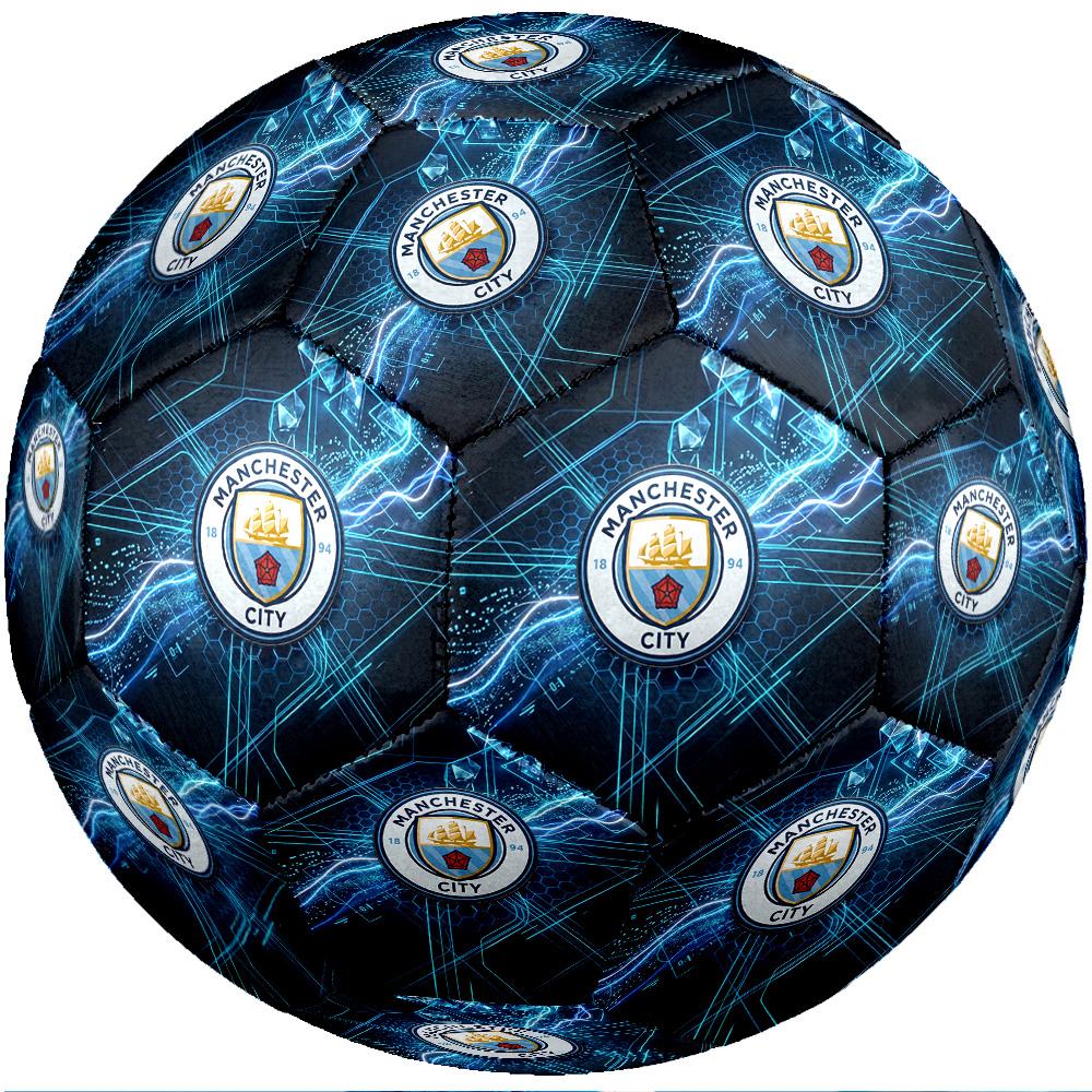 Fotbalový míč s tématem Manchester City Velikost 5 Míč na fotbal Měkký na dotek Profesionální tréninkový fotbalový míč pro venkovní sporty