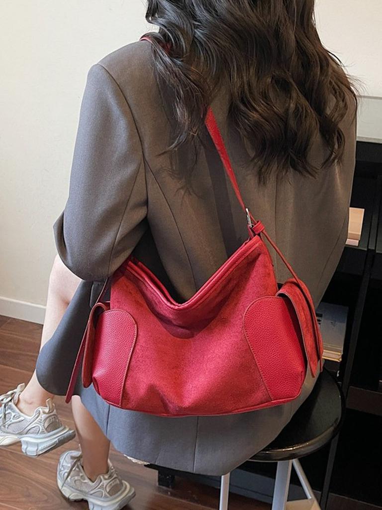 New Spring Summer Shoulder Bag Casual Style Women Tote Bag Minimalist Design Armpit Bags Fashi Versatile Daily Handbag