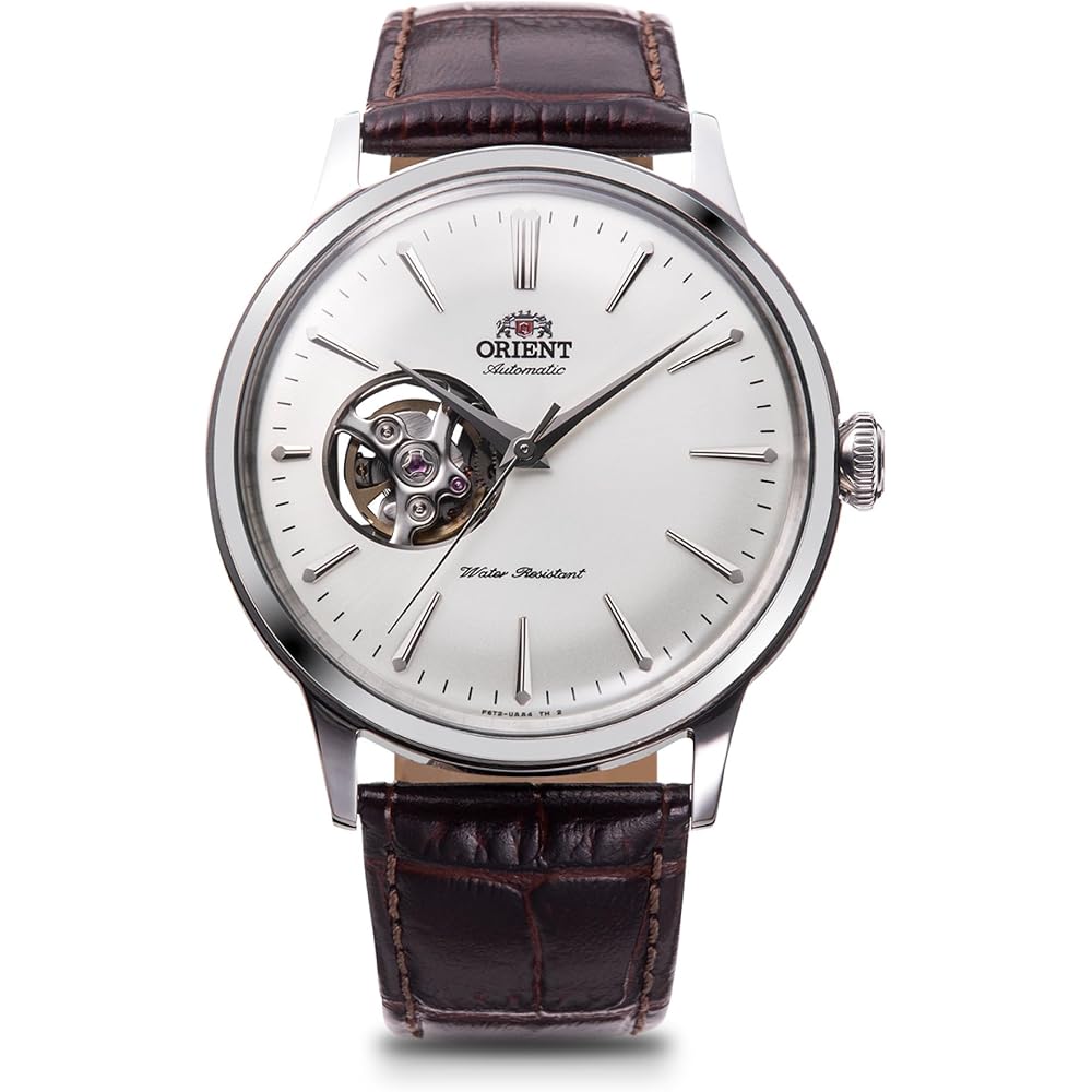 [ORIENT] Bambino Automatic Watch, Mechanical, Open Heart, RN-AG0005S, Men s, White/Silver, with Domestic Manufacturer s Warranty